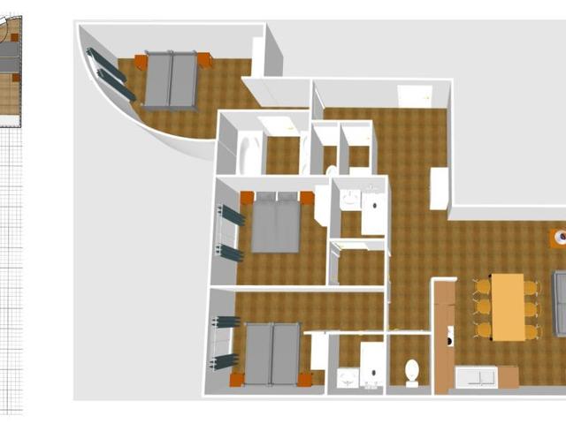 Appartement Val-d'Isère, 4 pièces, 6 personnes - Val d'Isère Centre