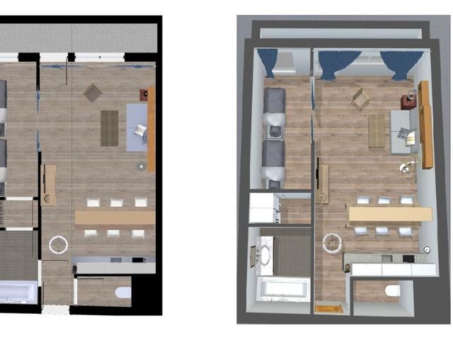 Studio Val-d'Isère, 1 pièce, 4 personnes - Val d'Isère La Daille