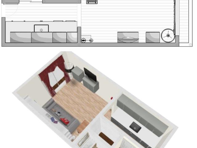 Studio Val-d'Isère, 1 pièce, 2 personnes - Val d'Isère Centre