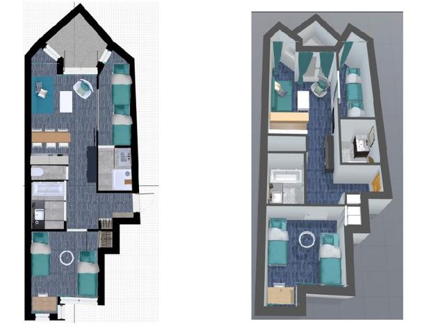 Appartement Val-d'Isère, 2 pièces, 6 personnes - Val d'Isère La Daille