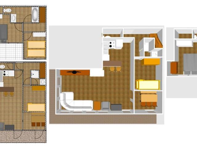 Appartement Val-d'Isère, 4 pièces, 6 personnes - Val d'Isère Centre