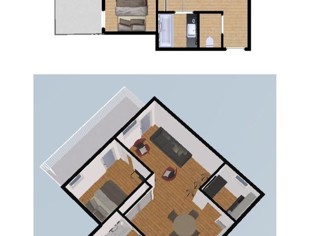 Appartement Val-d'Isère, 2 pièces, 4 personnes - Val d'Isère Centre