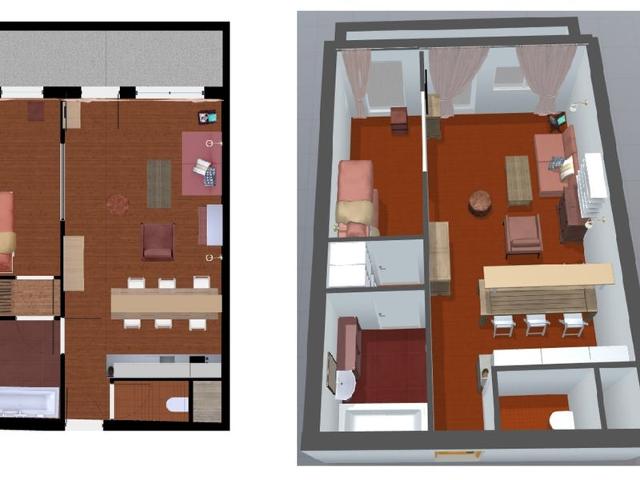 Studio Val-d'Isère, 1 pièce, 4 personnes - Val d'Isère La Daille