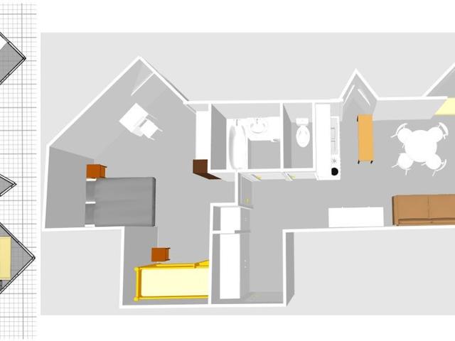Appartement Val-d'Isère, 2 pièces, 6 personnes - Val d'Isère La Daille