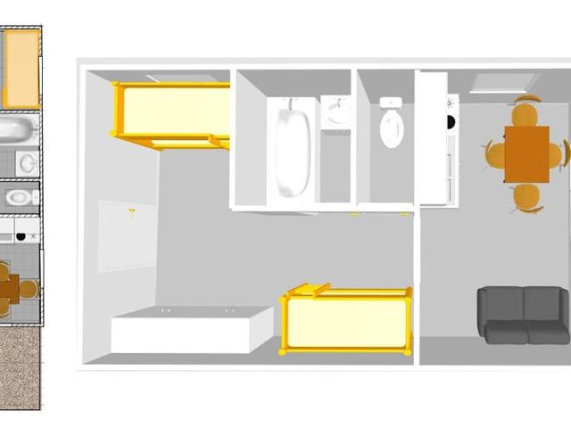 Studio Val-d'Isère, 1 pièce, 4 personnes - Val d'Isère Centre