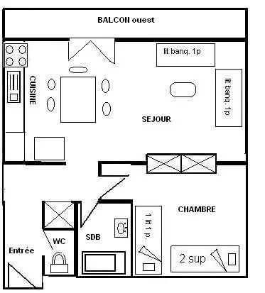 Residentie L'Everest - Plagne Centre