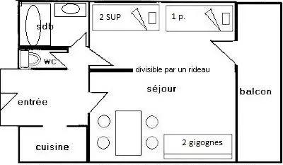 Residentie Le Makalu - Plagne Centre