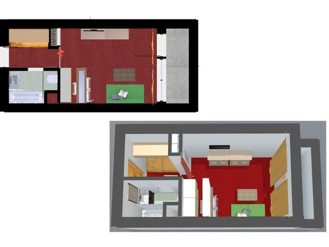 Studio Val-d'Isère, 1 pièce, 3 personnes - Val d'Isère La Daille