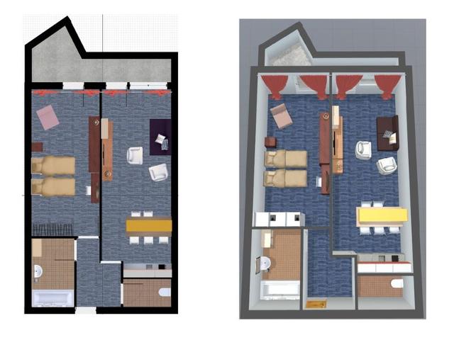 Appartement Val-d'Isère, 2 pièces, 4 personnes - Val d'Isère La Daille