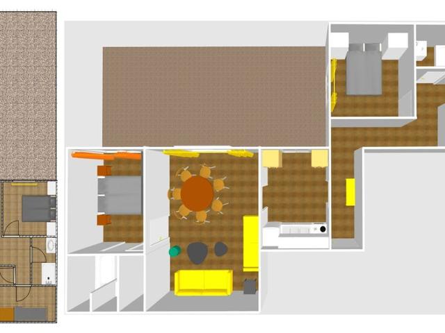 Appartement Val-d'Isère, 4 pièces, 8 personnes - Val d'Isère Le Châtelard