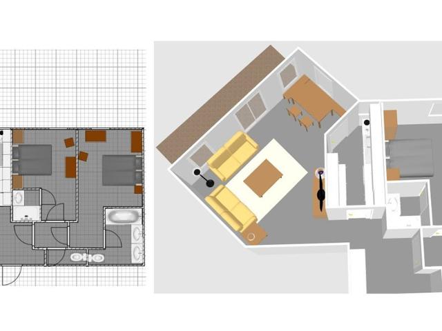 Appartement Val-d'Isère, 3 pièces, 4 personnes - Val d'Isère Centre