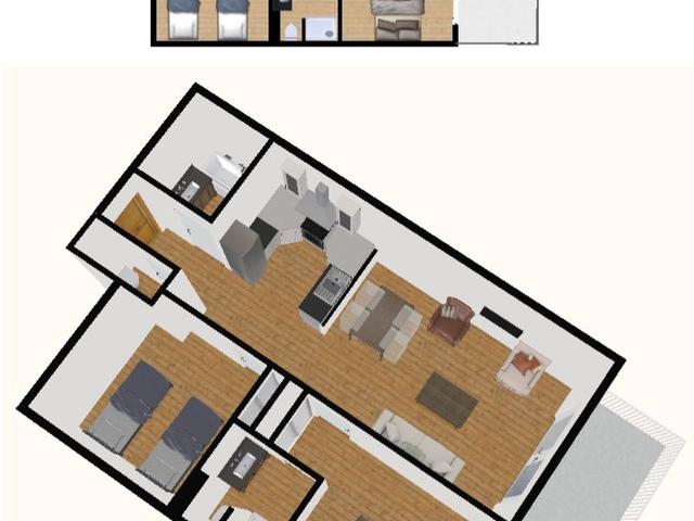 Appartement Val-d'Isère, 3 pièces, 4 personnes - Val d'Isère Centre