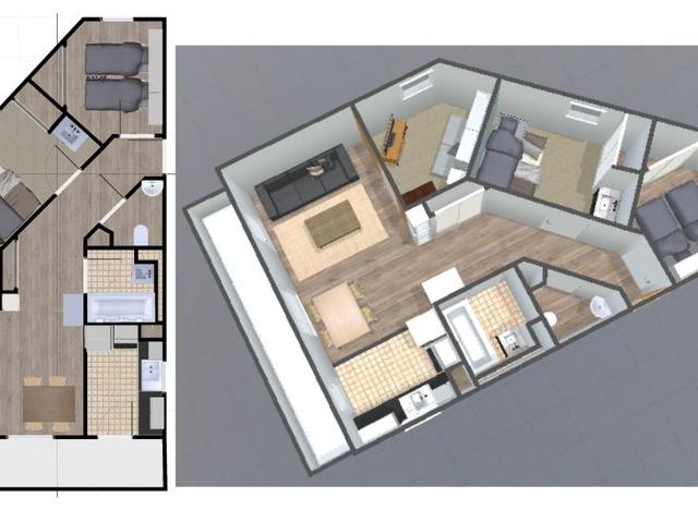 Appartement Val-d'Isère, 4 pièces, 6 personnes - Val d'Isère Centre
