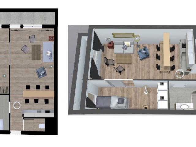 Studio Val-d'Isère, 2 pièces, 5 personnes - Val d'Isère La Daille