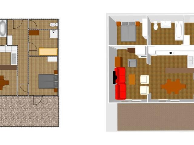Appartement Val-d'Isère, 4 pièces, 6 personnes - Val d'Isère Centre
