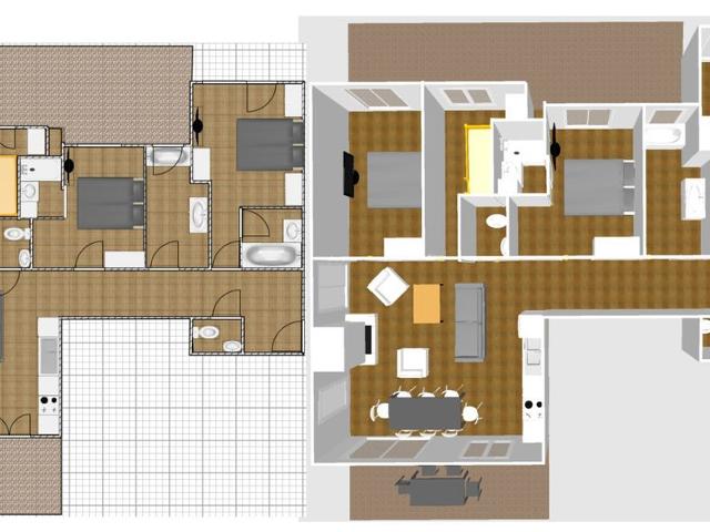 Appartement Val-d'Isère, 5 pièces, 8 personnes - Val d'Isère Le Châtelard