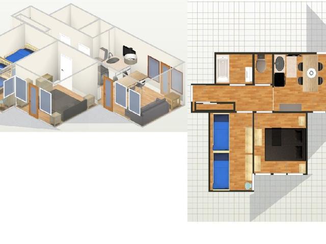 Appartement Val-d'Isère, 3 pièces, 6 personnes - Val d'Isère Centre