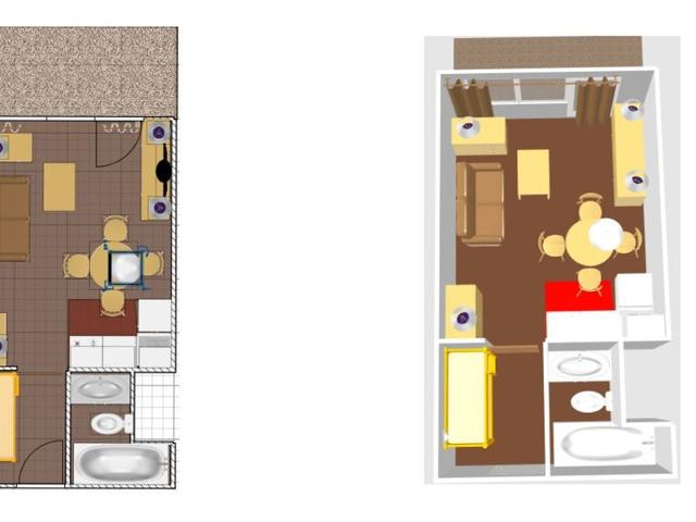 Studio Val-d'Isère, 1 pièce, 4 personnes - Val d'Isère Centre