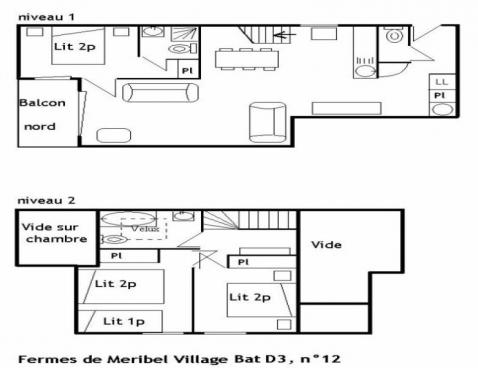 FERMES DE MERIBEL VILLAGE/12 - Méribel Village 1400