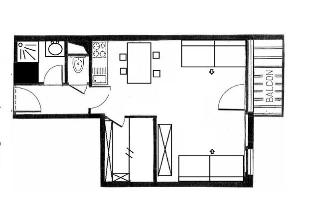 Appartements Villaret - Les Menuires Preyerand