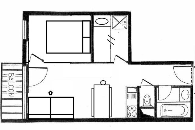 Appartements Villaret - Les Menuires Preyerand