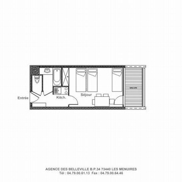 travelski home choice - Flats CHAVIERE - Les Menuires Croisette