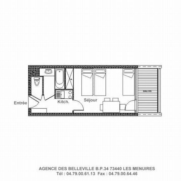 travelski home choice - Flats CHAVIERE - Les Menuires Croisette