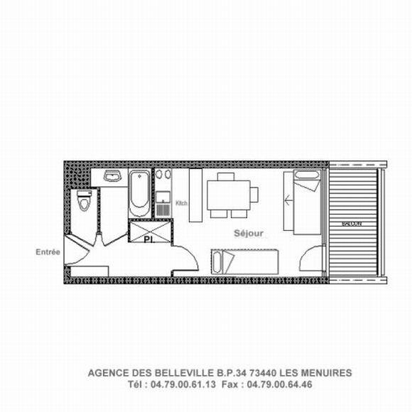 travelski home choice - Flats CHAVIERE - Les Menuires Croisette