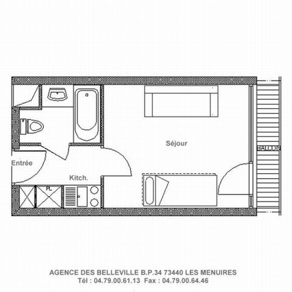 travelski home choice - Flats CHAVIERE - Les Menuires Croisette