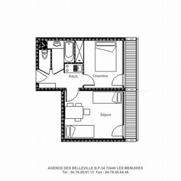 travelski home choice - Flats CHAVIERE - Les Menuires Croisette