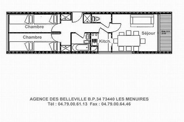 Flats PELVOUX - Les Menuires Croisette