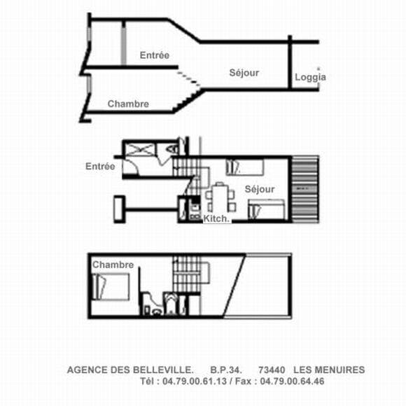 travelski home choice - Flats DANCHET - Les Menuires Brelin