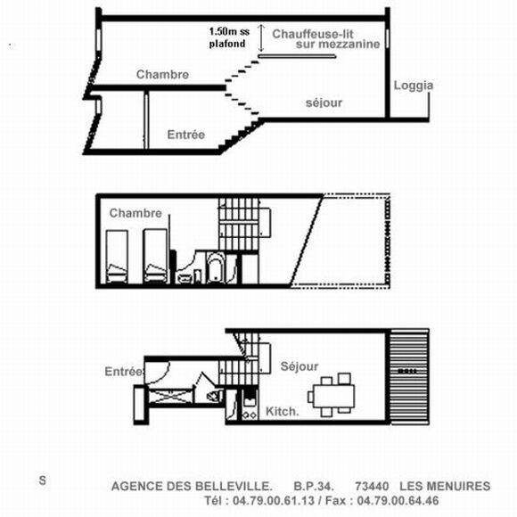 travelski home choice - Flats EVONS - Les Menuires Brelin