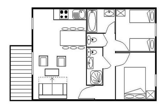 travelski home choice - Flats LES CRISTAUX - Les Menuires Preyerand