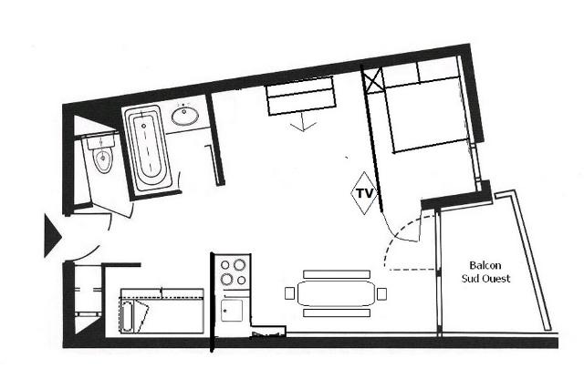 travelski home choice - Flats ARMOISE - Les Menuires Reberty 1850