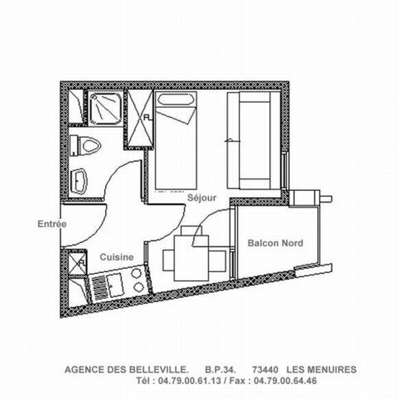 travelski home choice - Flats SOLDANELLES A - Les Menuires Reberty 1850