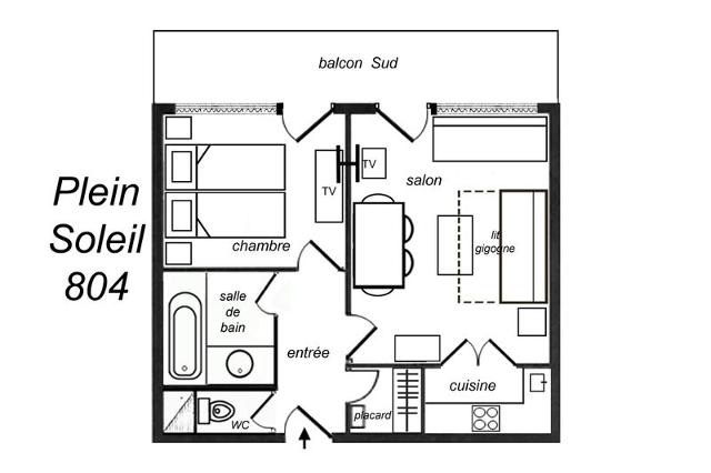 Appartements Residence Plein Soleil - Méribel Mottaret 1850