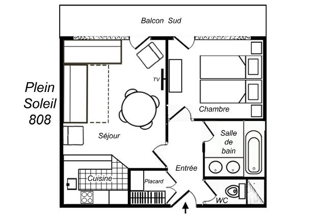 Appartements Residence Plein Soleil - Méribel Mottaret 1850