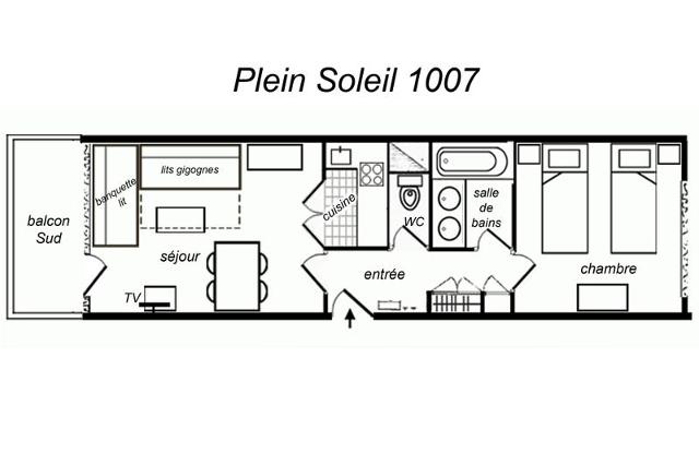 Appartements Residence Plein Soleil - Méribel Mottaret 1850