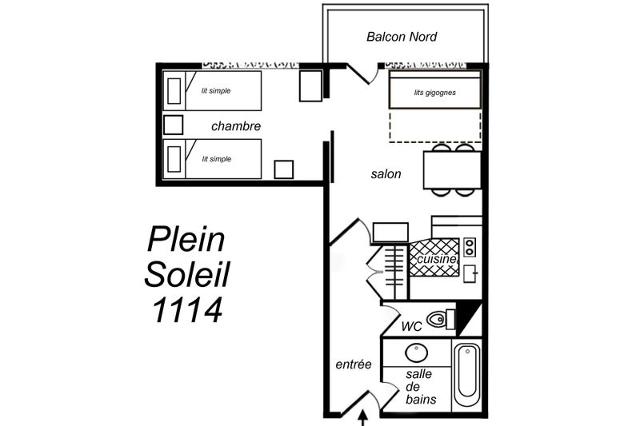 Appartements Residence Plein Soleil - Méribel Mottaret 1850
