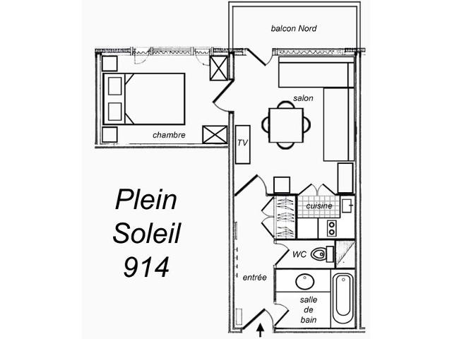 Appartements Residence Plein Soleil - Méribel Mottaret 1850