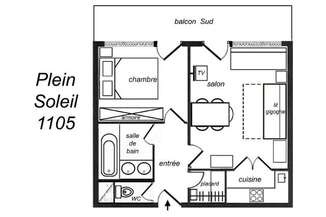 Appartements Residence Plein Soleil - Méribel Mottaret 1850