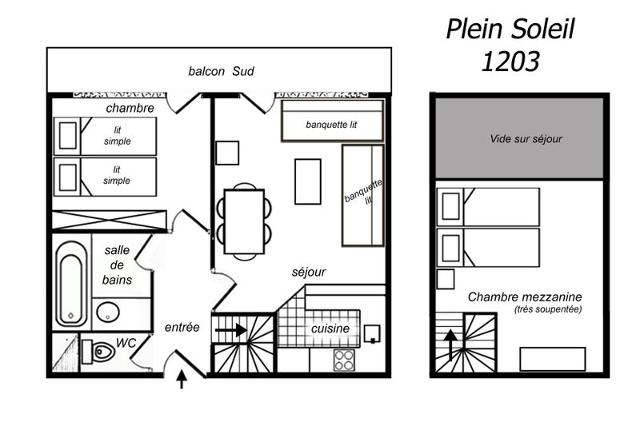 Appartements Residence Plein Soleil - Méribel Mottaret 1850