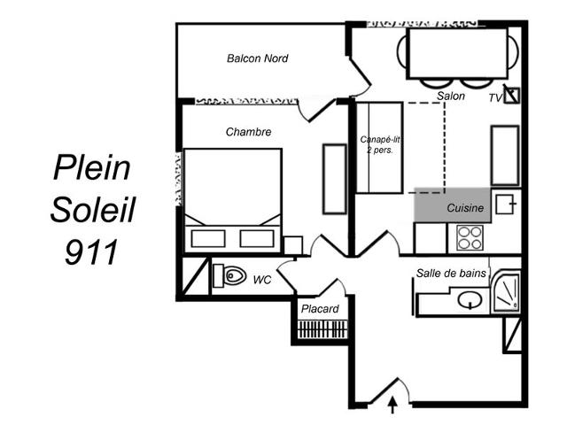 Appartements Residence Plein Soleil - Méribel Mottaret 1850