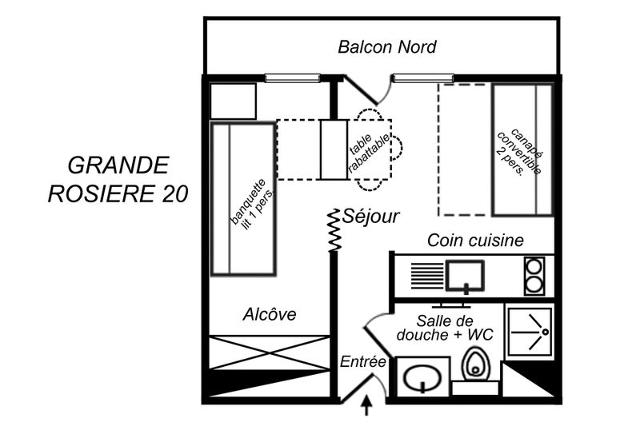 Appartements Residence Grande Rosiere - Méribel Mottaret 1850