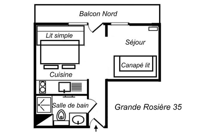 Appartements Residence Grande Rosiere - Méribel Mottaret 1850