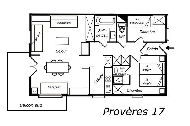 Appartements Residence Proveres - Méribel Mottaret 1850
