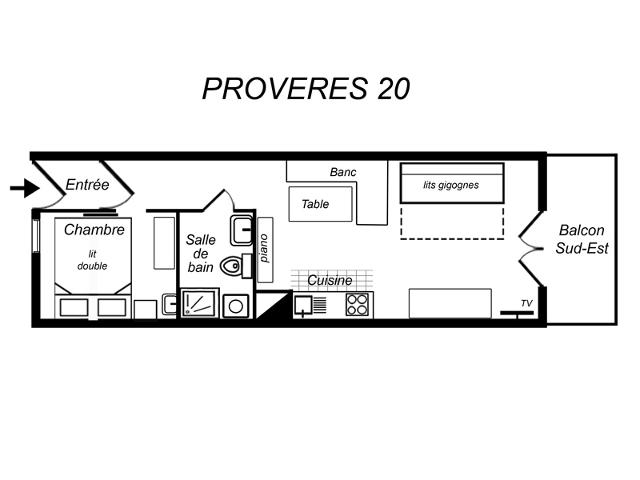 Appartements Residence Proveres - Méribel Mottaret 1850