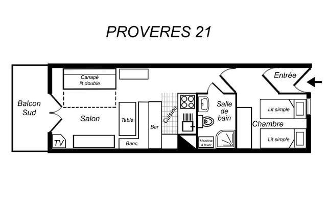 Appartements Residence Proveres - Méribel Mottaret 1850