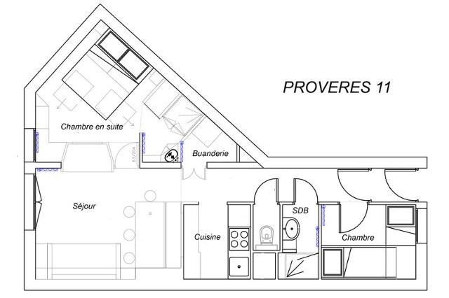 Appartements Residence Proveres - Méribel Mottaret 1850